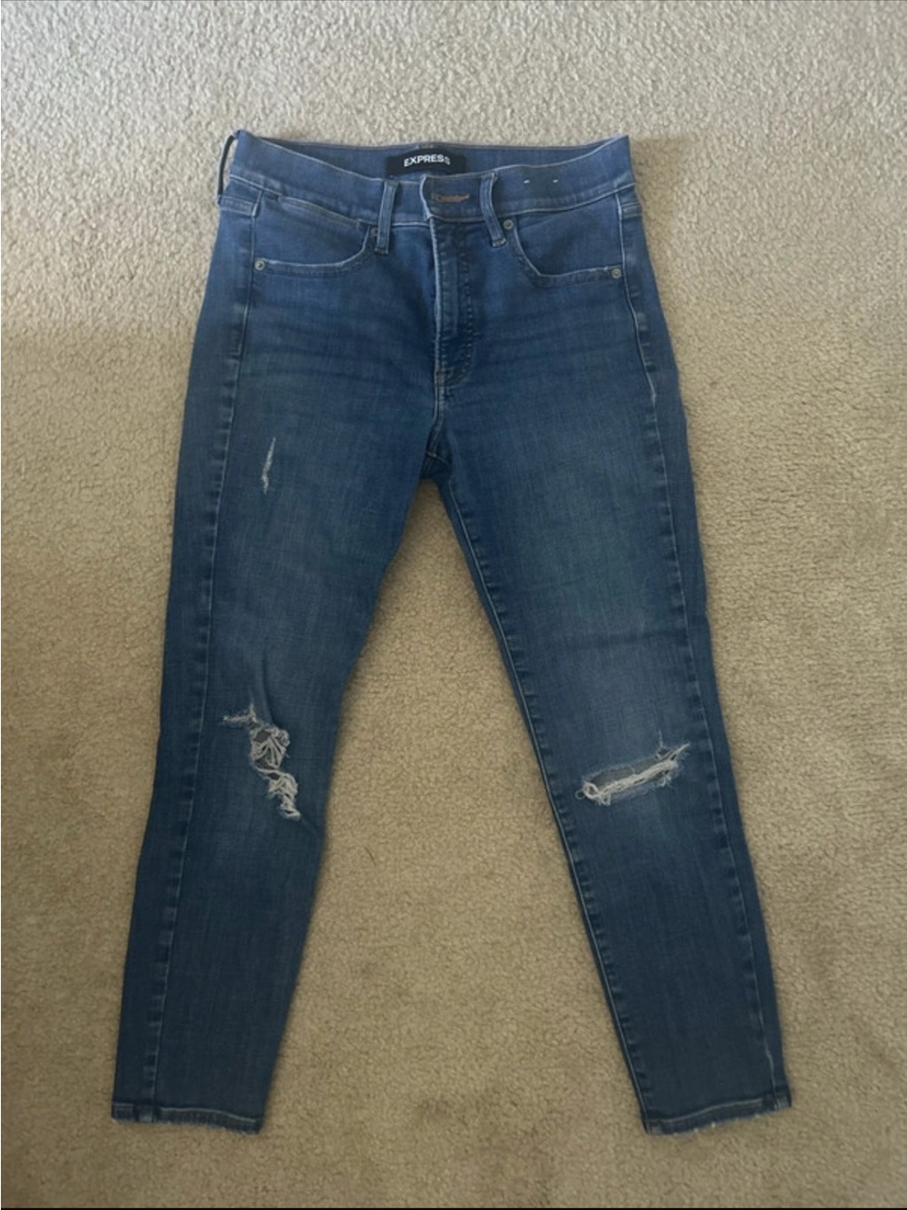 Express Women’s Cropped Skinny Jeans